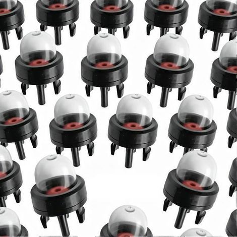 Kit de 20 pièces pour pompe d'amorçage d'essence et d'huile de carburateur, compatible avec les tronçonneuses et débroussailleuses Ryobi, Walbro et Husqvarna. (1/5)