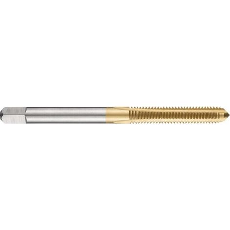 Taraud machine ISO 529 E504 M3x0.5mm HSS TiN 1.5XD 6H (1/2)