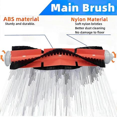 Brosse principale pour balayeuse W2, S60 (1/5)