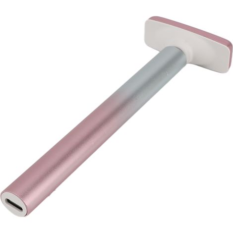 Baguette de massage facial 4 en 1 : compresse chaude, réduit les cernes, rayons rouges, micro-courant électrique. (1/5)