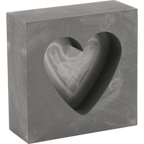 Creuset en forme de cœur haute température pour la fusion de moules en graphite en forme de cœur, creusets en graphite pur, cuves en graphite (1/5)