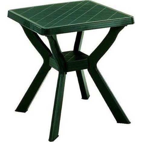 Mesa de resina Reno Verde 70x70 Progarden