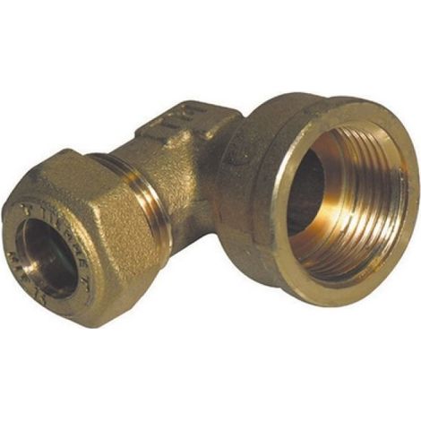 GOMITO A 90° O-RING FEMMINA TIEMME GAS 3/4 x 14
