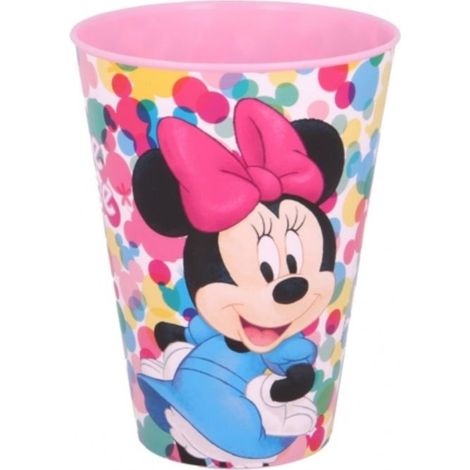 Tasse - Minnie Mouse - 430 ml - Rose - Porcelaine - Cylindrique (1/2)