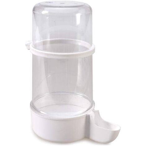 QORVA-Fontaine à eau automatique pour oiseaux, grande capacité, alimentation en eau, cage suspendue avec anneau