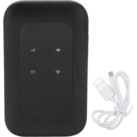 JIO AS Routeur 4G LTE Portable avec Slot Carte SIM, 150 Mbps, 10 Utilisateurs, Alimentation par Batterie pour Voyage (1/5)