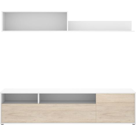 BAY Salon TV blanco natural (1/3)