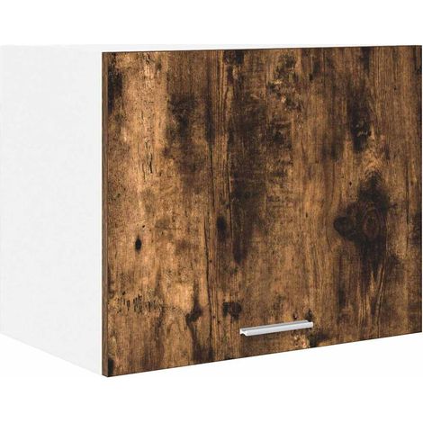 Maison Exclusive - Armadio pensile Rovere Affumicato e Bianco 50 x 31 x 40 cm