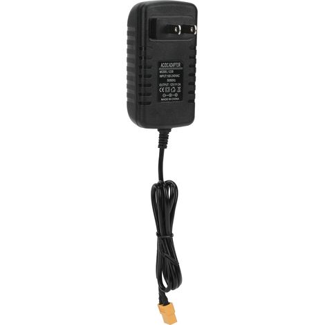 Adaptateur secteur DC 12V 3A, chargeur XT60 avec cordon d'alimentation AC 100-240V, prise US pour accessoires électriques (1/5)
