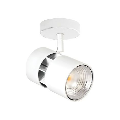 NINETY 01 Proj. s/patère blanc angle 30° LED intég. 39W 3000K 4000lm ARIC 50570 (1/4)
