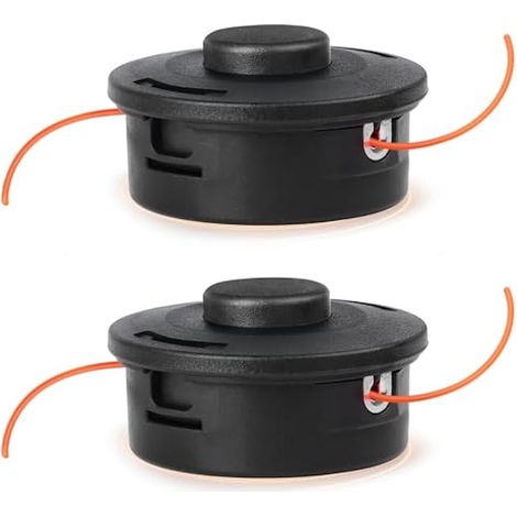 Autocut 25-2 Tête pour Stihl Débroussailleuse, Bobine AutoCut 25-2 Tete Faucheuse Compatible avec Stihl FS44 FS55 FS56 FS74 FS80 FS85 FS90 FS120 FS240 FS250 Tête à Fil (2 Pièces) (1/5)