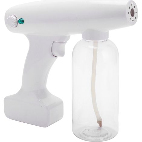 Pulvérisateur électrique 500ml HL2101, atomiseur réglable pour nettoyage et désinfection, idéal pour maison et bureau, alimentation 12V DC. (1/5)