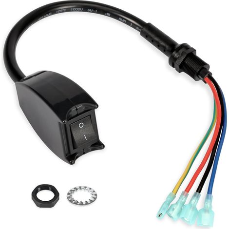 Assemblage de câble de commutateur 101610 Black Box Assembly 120V - Compatible avec ProTeam Vacuum Parts, convient pour CoachVac, pour QuarterVac, pour MegaVac, pour LineVacer