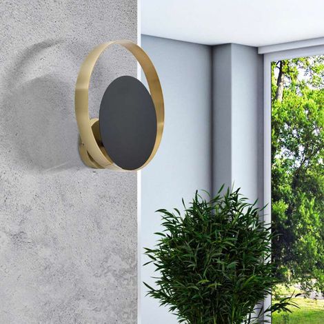 Lámpara de Pared Coyhai, Necesita 1 Bombilla, Casquillo E14, Interior, Negro (1/5)