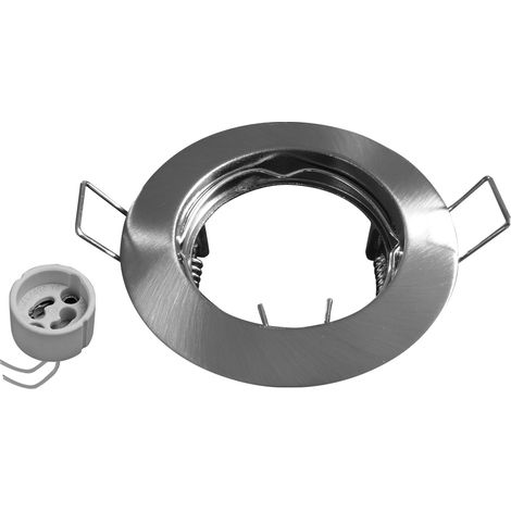 PORTAFARETTO FISSO ROTONDO D.8CM GRIGIO