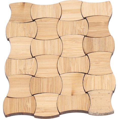 24 pièces de plancher miniature pour maison de poupée, à monter soi-même, imitation bambou réaliste, décoration (1/5)