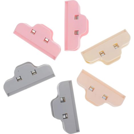 Lot de 6 pinces fermeture alimentaire en plastique, accessoires (1/5)