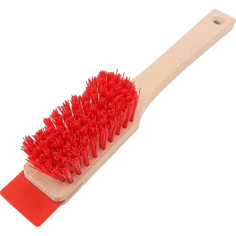 Brosse de nettoyage robuste pour tondeuse à gazon, grattoir et nettoyeur pour tondeuse de jardin en extérieur (1/5)
