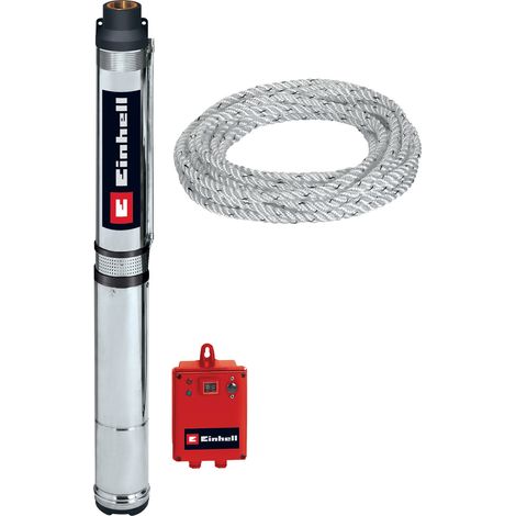 Einhell Pompe immergée de forage GC-DW 1300 N (1300 W, Hauteur de refoulement 65 m, Profondeur d'immersion 20 m, Raccordement pour tuyau 47,8 mm) (1/5)