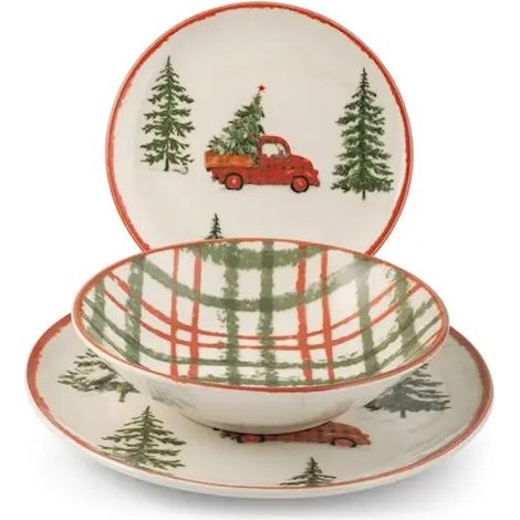 Service de table Adventure 12 pièces en stoneware Coupe (1/5)