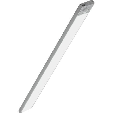 Kaelt - 50cm Lampe de placard à détecteur de mouvement LED avec rechargeable USB, éclairage sous armoire à intensité variable, lumière pour armoire, blanc (1/5)