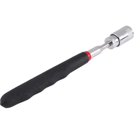 Outil de ramassage magnétique télescopique avec lumière LED pour ramasser les écrous et les boulons, pince magnétique télescopique (1/5)