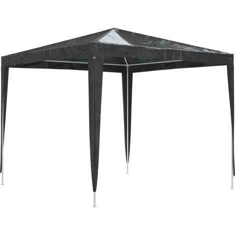 Carpa profesional para fiestas gris antracita 90 g/m² 2,5x2,5 m vidaXL (1/5)