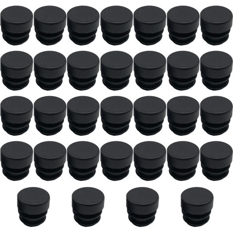 32 Embouts de chaise, 16mm, plastique PE, protection sol, pour meubles et tubes métalliques (1/5)