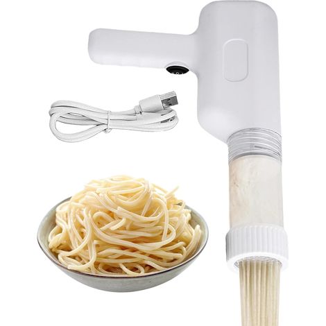 Macchina automatica per ravioli, ricarica USB, per uso domestico, stampo elettrico per sac à poche con cucchiaio e pennello, stampo per ravioli, macchina per ravioli (1/5)