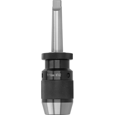 Mandrin de perçage auto-serrant sans clé, cône Morse MT2 droit, 116 mm, outil à main pour tour