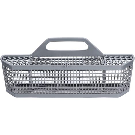 Panier lave vaisselle ABS durable organisateur ustensiles compatible GE WD28X10128 gain d'espace polyvalent pour couverts tasses biberons cuisines compactes entreprises familles nombreuses (1/5)