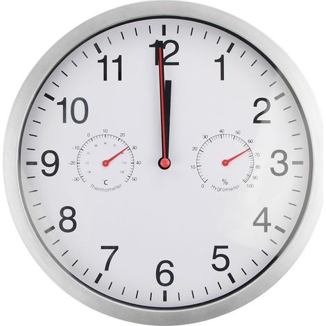 Horloge Electronique Horloge Murale Montre Murale Horloge Murale Blanc 10 Pouces (1/4)