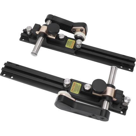 Poussoir de guide de sciage en alliage d'aluminium autobloquant pour presse à bois (1/5)