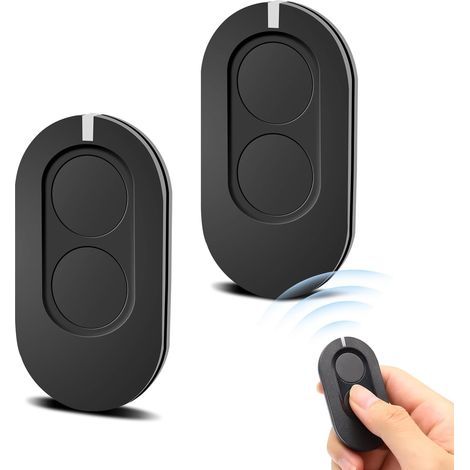 AES 32-BIT Remote Control Compatible with DITEC Entrematic Zen 2, Garage Door Remote Control Duplicator for Ditec Entrematic Zen 2/Zen 4, Ditec Entrematic ZEN2W /ZEN4W, Pack of 2 (1/4)