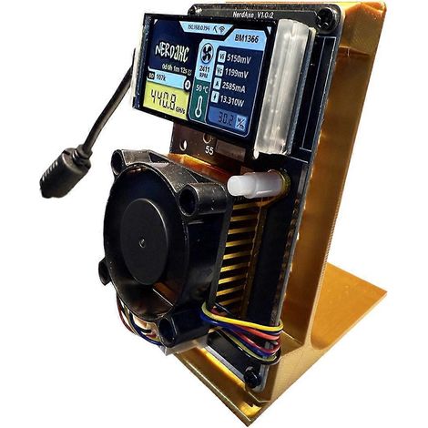 NerdAxe NerdMiner 500Gh/S Bitaxe BM1366 ASIC Chip Miner EU-Stecker
