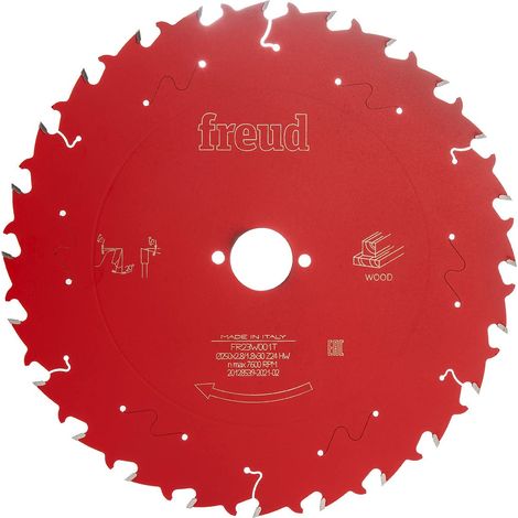 Freud FR23W001T - Lama de lama circolare per legno, 250 x 30 mm x 24 T