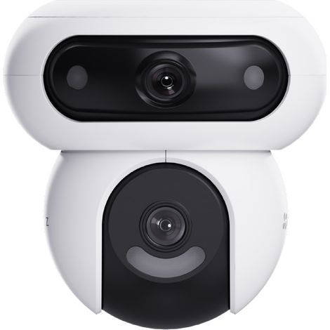Caméra de vidéosurveillance extérieure double objectif 2K+ – Vision nocturne couleur – Rotation 360° – Détection IA – EZVIZ (1/4)