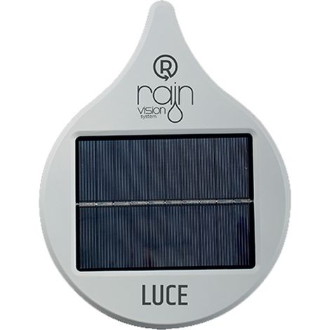 PANEL SOLAR DE RECARGA RAIN VISION LUCE PARA PROGRAMADORES RECARGABLES  LUCE VISION ES COMPACTO Y SE PUEDE INSTALAR EN CUALQUIER LUGAR EL DISENO DE SU SOPORTE PERMITE FIJARLO A DIVERSAS SUPERFICIES