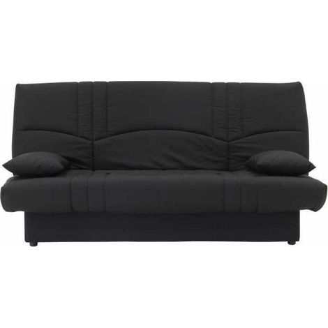 Dream Clic Clac Sofa schwarz mit Stauraum (1/3)