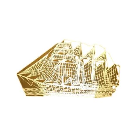 Veilleuse LED 3D en forme de voilier, charmante pour chambre à coucher, chambre d'enfant, etc. (9,2 x 16 cm)