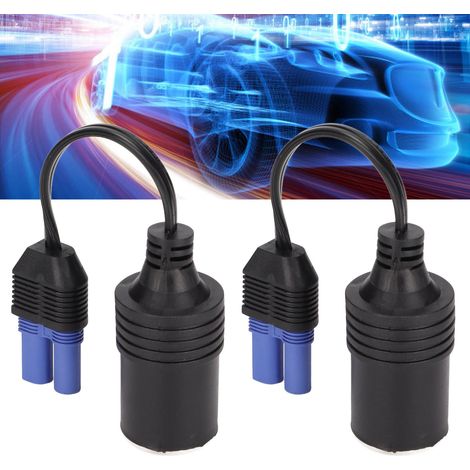 2 pièces Connecteur Femelle Allume-Cigare EC5 pour Batterie Voiture 12V Booster