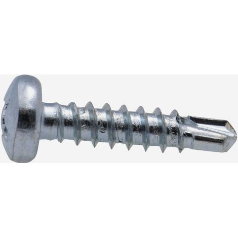 Vis autoperceuse zinguée tête cylindrique 4,2x19 mm – Lot de 24 vis pour bois dur – Vissage rapide en série – Intérieur – Vissal