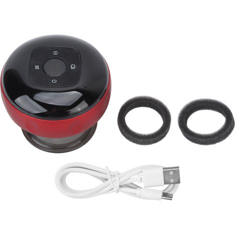 Ventouse Massageur Électrique Thérapie Ventouses avec 12 Niveaux Température Aspiration, Outil Gua Sha Anti-Cellulite, Appareil Massage Corps Visage, Lot de 1 (1/5)