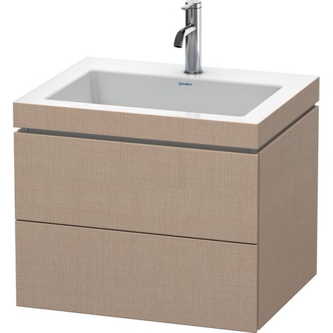 Duravit L-Cube conjunto encastrado a pared, 2 cajones, sin