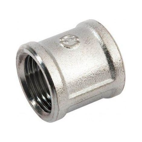 Manicotto idrobric femmina femmina da 1/2 pollice, in ottone cromato, idb smk-n0329 b (1/3)