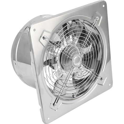 Multifunktionaler Edelstahl-Abluftventilator für Küche, Bad, Lagerhalle, Garage, 220 V, 120 W (1/5)