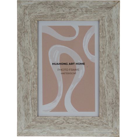 Kust Photo Frame 4X6 - Wood - White