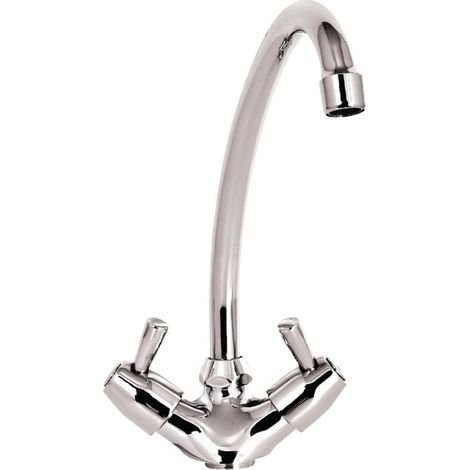 Robinet mélangeur monotrou 1/4 de tour modèle standard col 200mm - Gastro M