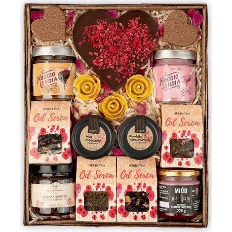 Cesto regalo grande per la Festa della Mamma, regalo esclusivo per le donne. (1/5)