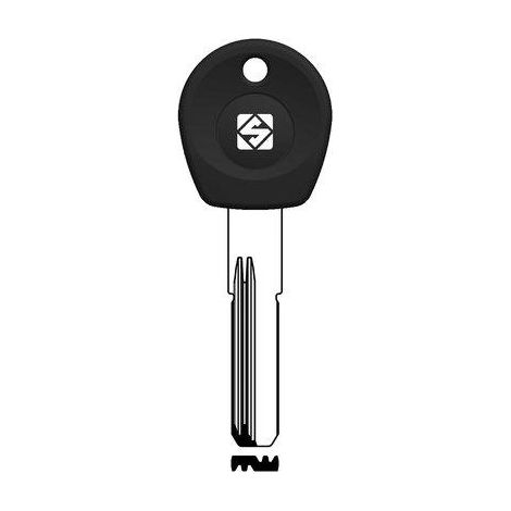CHIAVE PUNZONATA MO3RP SILCA - OTTONE NICHELATA- 5 pezzi